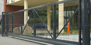 Ворота откатные для 2D и 3D ограждений в Барнауле